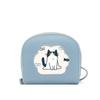 Cartoon Cute Cat Short Wallet Zipper Card Holder Fashion PU Leather Card Bag  Outdoor