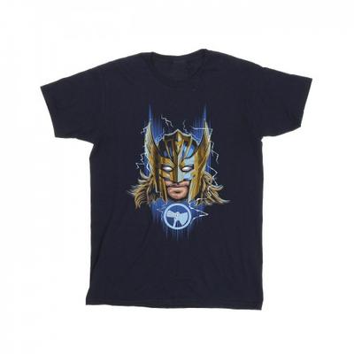 Herren Thor Love And Thunder Maske T-Shirt