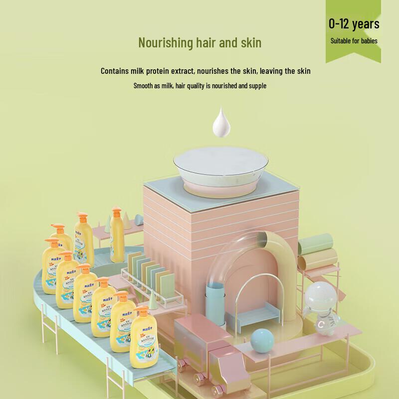 Frog Prince Baby 2-in-1 Shampoo & Body Wash 500ml