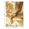 Pale Gold Silk Satin Fabric Series 6 Throw Blanket Soft Beds Cosplay Anime Giant Sofa for Sofa Blankets