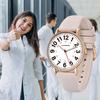 Montre Infirmière Analogique à Quartz ShunkanSai pour Femmes avec Affichage Lumineux, Cadran Facile à Lire, Élégante et Étanche, Design Simple, Populaire auprès des Femmes,