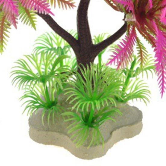 Künstliche Pflanzen für Aquarien, realistisches aquatisches Plastikgras, Hydrokultur-Simulationsbäume, Landschaft, leicht zu pflegen, sichere künstliche Algen für Aquarien