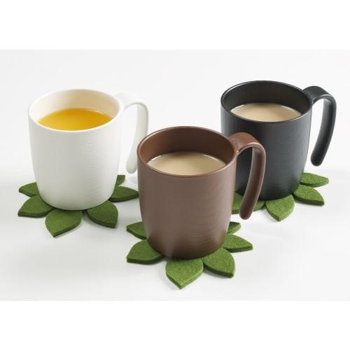 Skater Wood Grain Easy To Hold Cup 290ml Brown Made In Japan NMGS1H-A