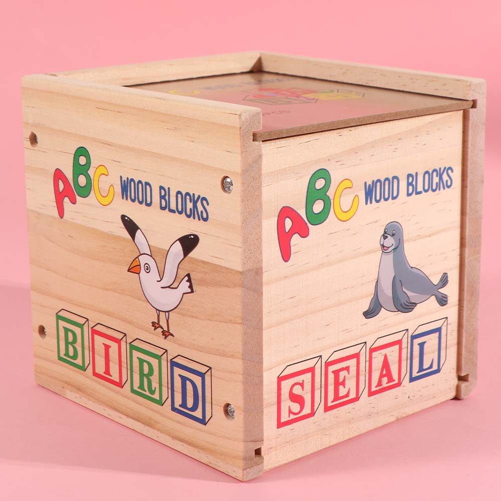 Cognition Learning Wooden Building Blocks Early Education Number Stacking Blocks Teaching Aids