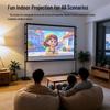 SMVP Portable Outdoor Anti-Light Projector Screen with Double Stand