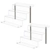 AMEITECH Figure Stand Acrylic Mini Staircase Acrylic Display for Plastic X 28cm X 4 Display, 4-Tier Stage, Base, Shelf, Base, Stand, Models, Display,