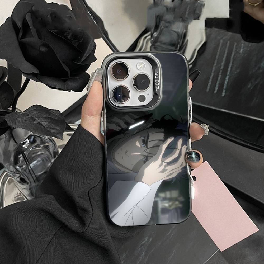 

A-Okabe Rintaro STEINS DATE Phone Case For IPhone 16 17 15 14 12 13 Pro Max Black Color Shockproof Cover iPhone14ProMax
