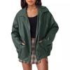 New women's large motorcycle leather jacket autumn and winter fashion loose long-sleeved motorcycle jacket