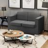 Day and Night - Day and Night 2 Seater Sofa Dark Gray Fabric