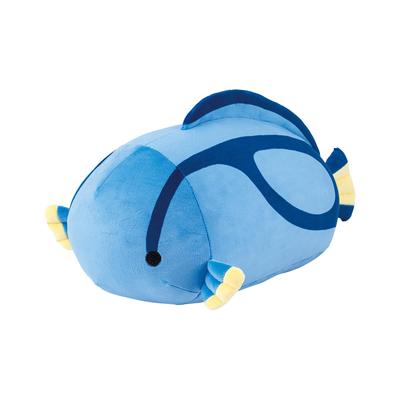 Livheart Bolster Marshmallow Aquamie Blue Tang Fish (Total Length: Approx. 27cm) Fluffy Plush Toy 38306-68