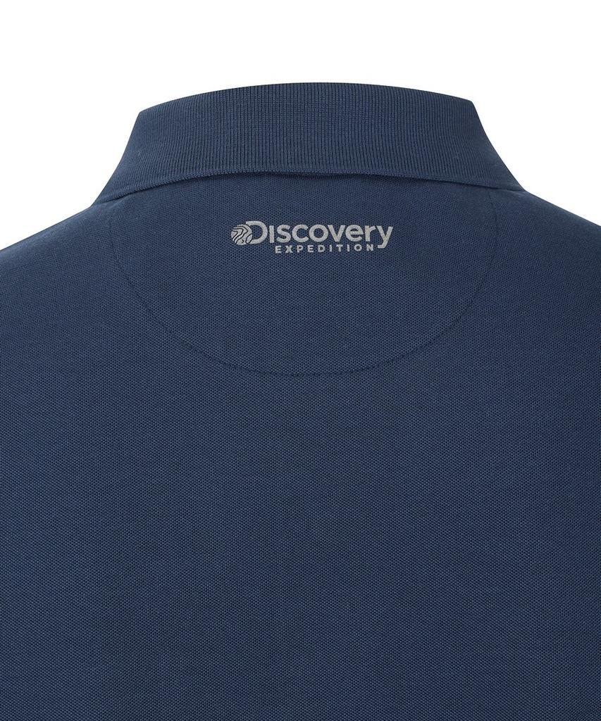 DISCOVERY EXPEDITION Men'S Freshvent Ted Pocket Polo Shirt (D/Navy)