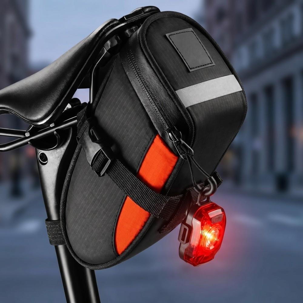 1.2L Capacity Cycling Tail Bag with Reflective Cycle Storage Bag  for Mountain & Road Bike