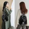 Fashion backpack size autumn and winter new trend versatile backpack women's messenger travel and leisure bag