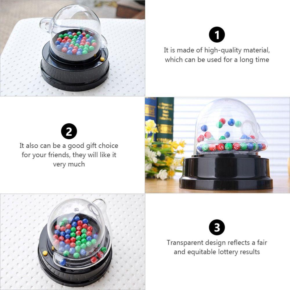 Party Jackpot Colored Balls Random Choose Lotto Games Machine Lottery Machine Lucky Dog Table Games