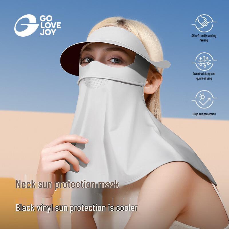 GOLOVEJOY Women s Full-Face UV Protection Ice Silk Mask One Size (Adjustable)