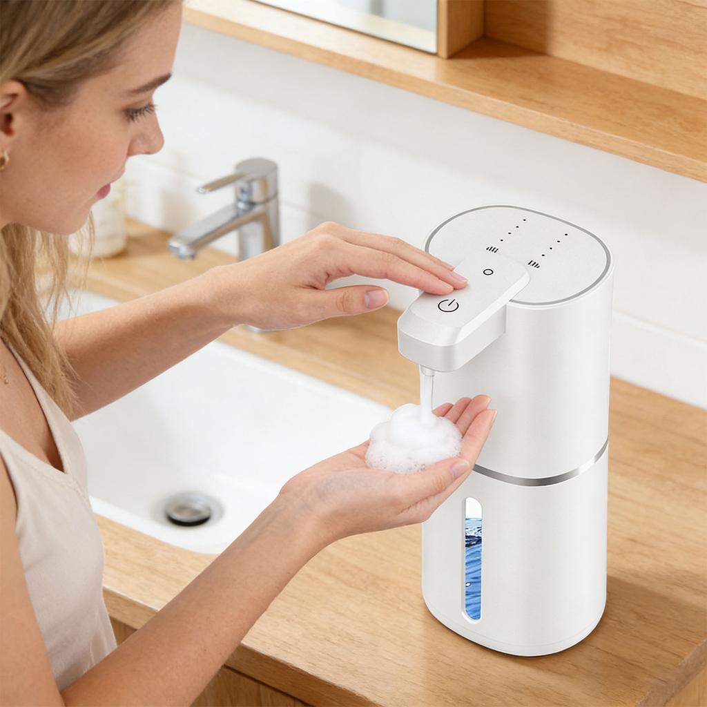 Activating Liquid Soap Dispenser With Fast Response Feature And Large capacity owner For Residential And Office Use