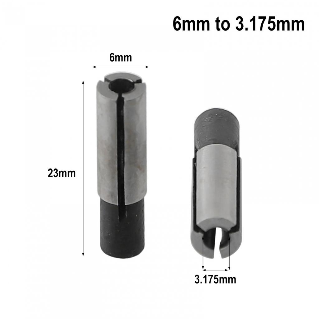 Collet Adaptor Shank Reducer CNC Spindle Router Special Tool Conversion Set