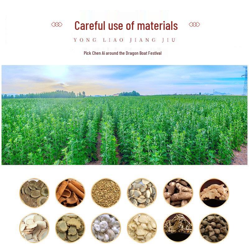Guangzhou Baiyunshan Xingqun Mugwort Heat Patches for Neck, Shoulder, Lumbar, and Knee. Knee Patch