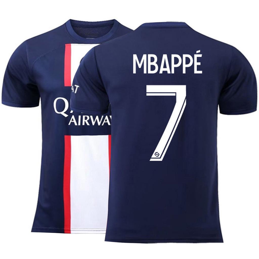 Классическая домашняя футбольная форма Paris-Saint Germain Тренировочные футболки Мужские Дышащая Быстросохнущая Майка Женская Мужская Майка 4XL