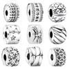 Multiple Clip Charm Bead Pendant for European Silver Jewelry DIY Unique Bracelet Gift Handmade Accessories