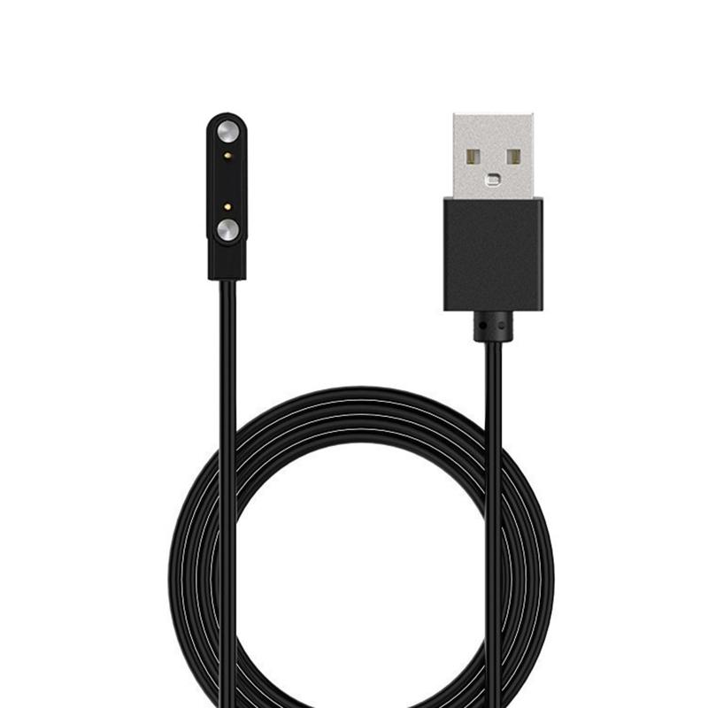 Cavo di Ricarica Rapida USB Porta Dati Adattatore Caricabatterie Dock Staffa Magnetica Supporto per 2 Pin per Smartwatch