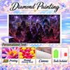 Personalized Akatsuki Naruto Diamond Art Custom Name 5D Diamond Painting Full Drill DIY Craft