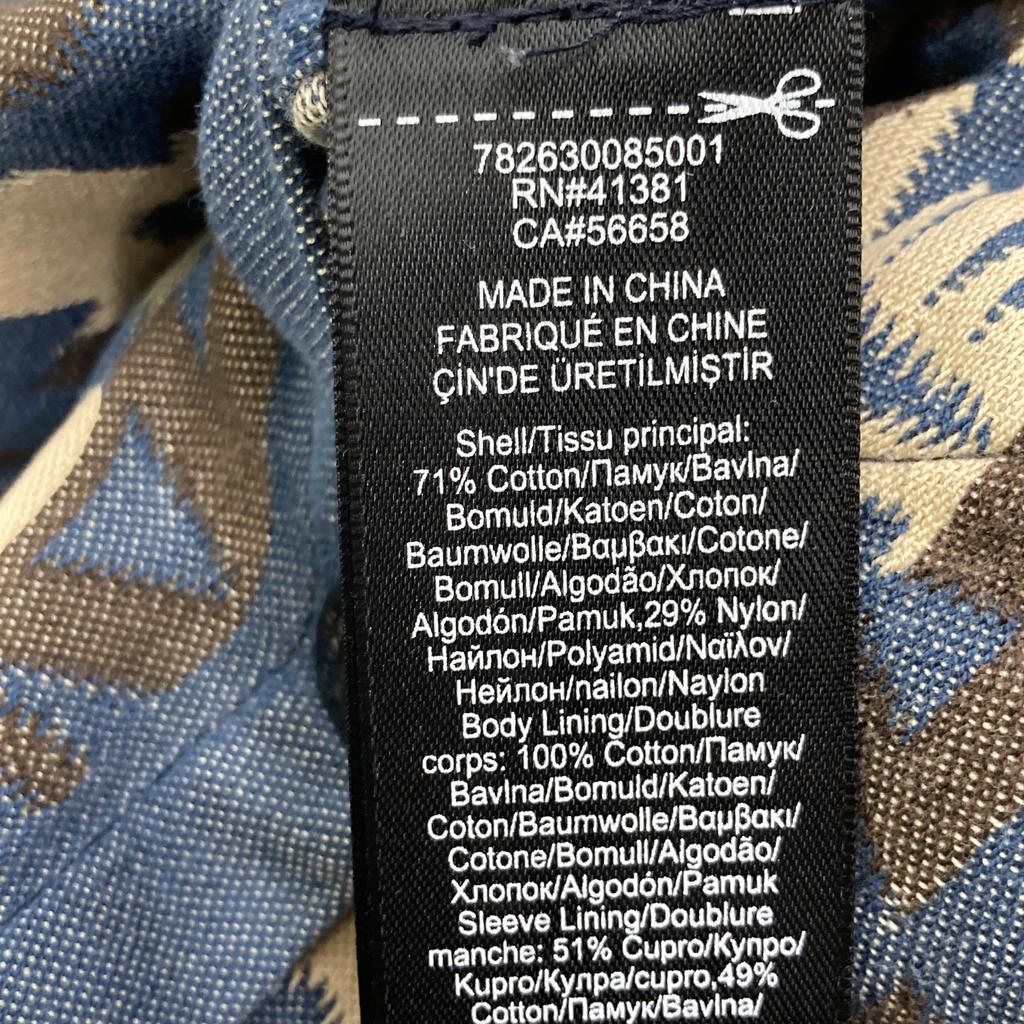 RRL Indigo Denim Quilted Twill Lunch Jacket Jacket M IndigoUsed