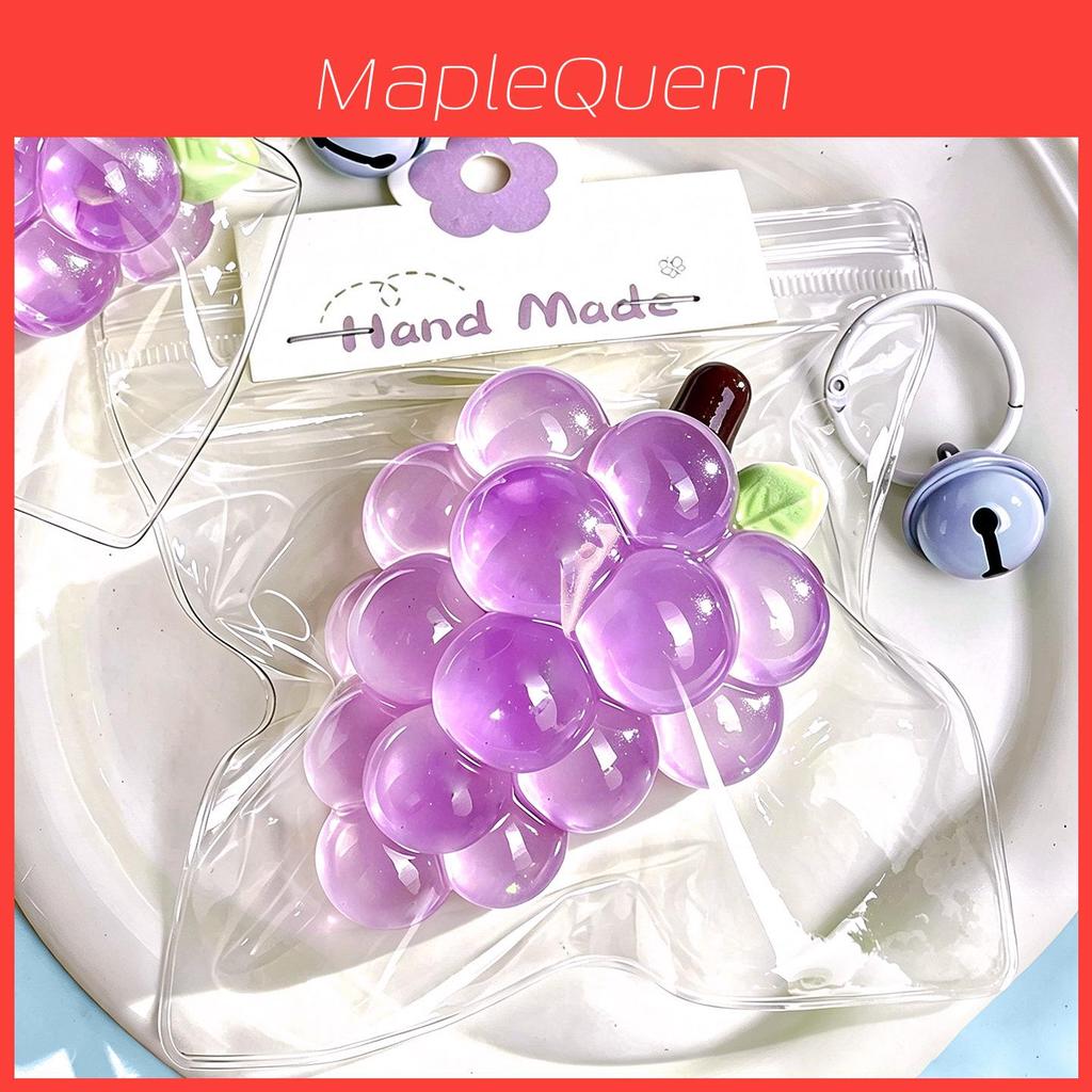 Food Grade Silicone Grapes Stress Relief Toy For Kids And Adults