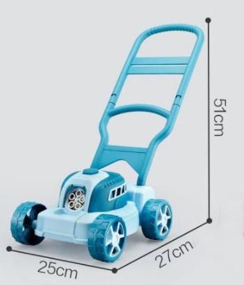 Deluxe Hand Pushed Bubble Machine Mini Cart No Leakage Children'S Fully Automatic Bubble Blowing Toys