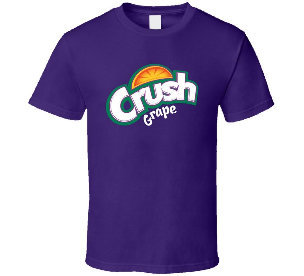 Crush Grape Soda Cool Halloween Costume T Shirt Mens Womens Tees Top XL