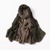 Women Gradient Cotton Linen Scarf Summer Girl Colors Patchwork Sunscreen Scarves Soft Shawl Foulard Viscose Wrap Shawls New