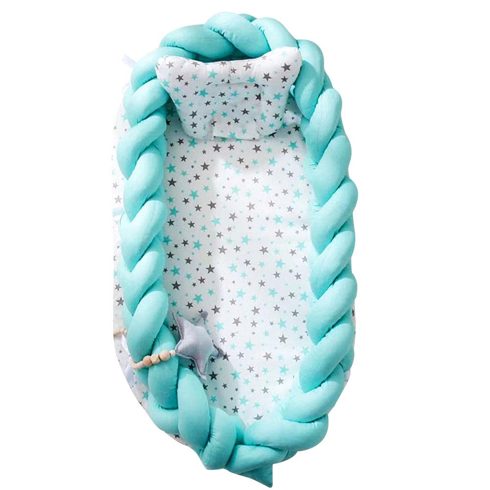 Folding Cotton Weaving Removable Sleeping Bed for Infants