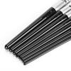 8PCS Wood Handle Paint Brush Set Round & Flat Tips Multi-Media Brushes  Acrylic Painting