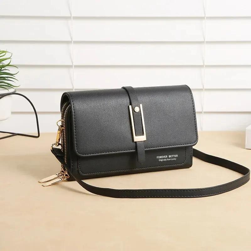 PU Women s Mobile Phone Bag Fashionable and Multifunctional Women s Bag Trendy and Retro Shoulder Bag