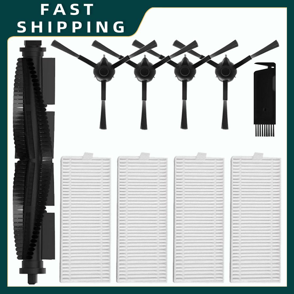 Kompatibel für TP-Link Tapo RV10 Plus Roller Hauptseitenbürste Hepa-Filter Ersatzteile Zubehör Ersatz