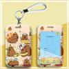 Student Preschool/Work ID & Transportation Lanyard Card Holder