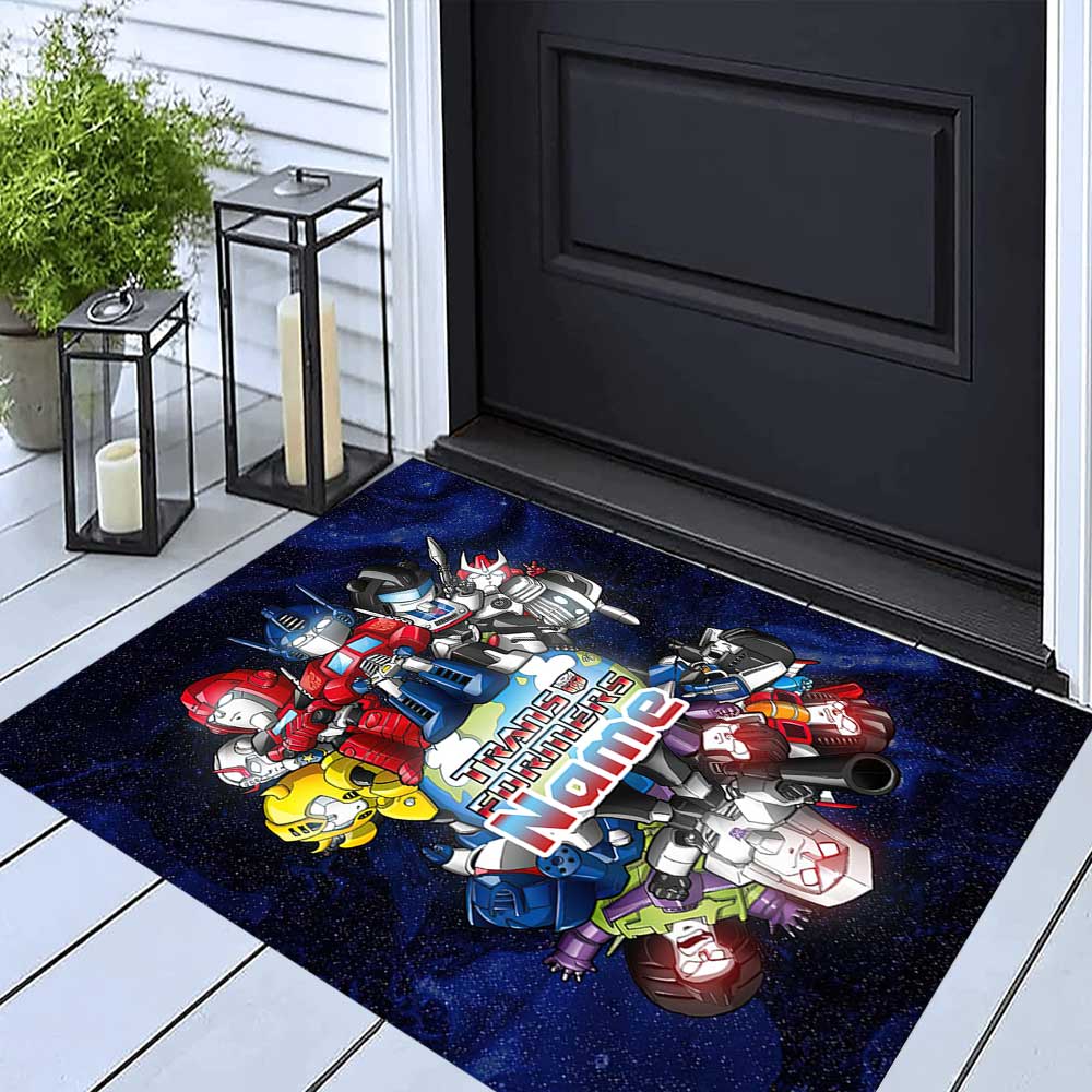 Love Transformers (5) Customize your name rug, office chair cushion, home bedroom living room gift.