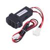 Dual USB Car Charger for Mitsubishi Pajero 04-11 & ASX 13-16, 35x17mm