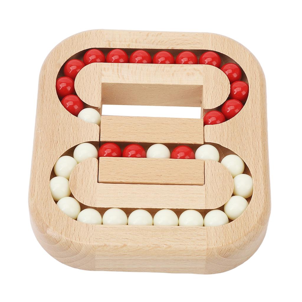 Planar Ball Wooden Toy Intelligence Lock Unlock Planar Ball Game Maze for Adult Kids Science