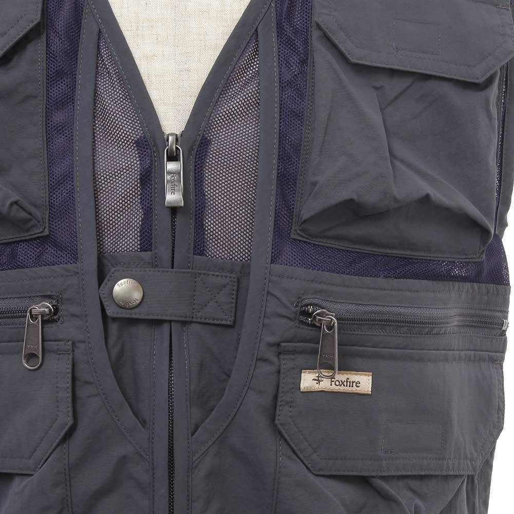 Foxfire Men's DEO Mesh Vest, Navy, XL, 5610732
