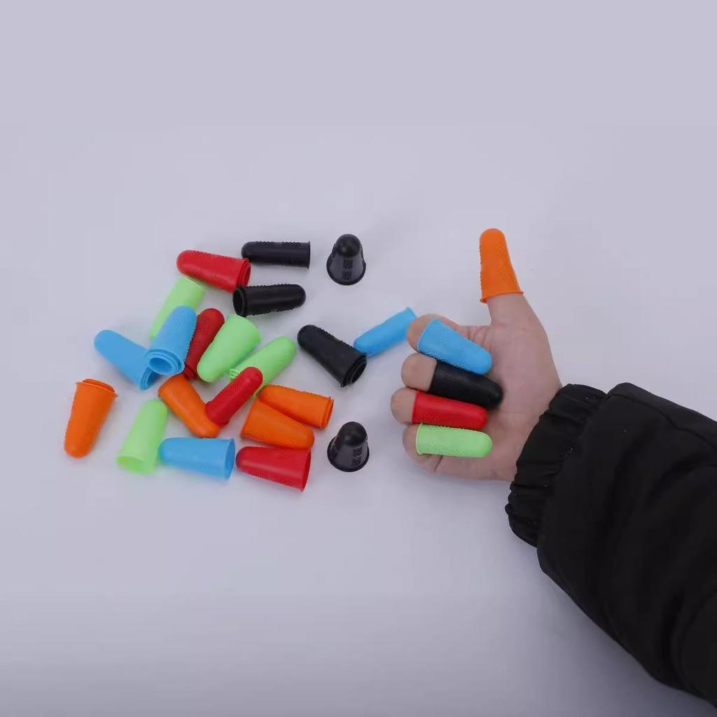 Mânecuțe de silicon antistatice Wenshida pentru degete - Protecții antiderapante rezistente la căldură