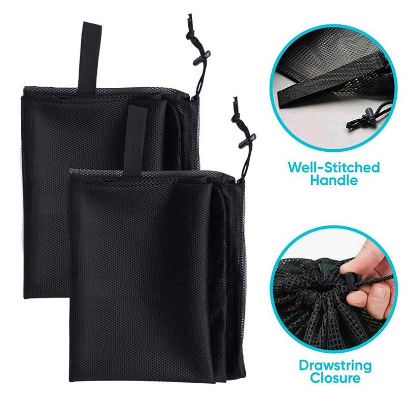 Large Size Laundry Mesh Bag Solid Color Drawstring Laundry Bag Anti-Snagging Anti-Deformation Mesh Clothes Washing Bag 60X90Cm