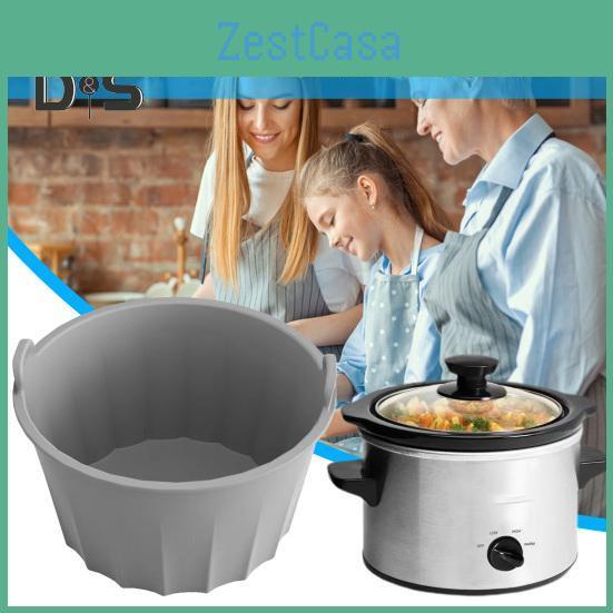 To Silicone Clean Cooker Easy Liner Nonstick Convenient Hightemperature Resistant Slow Cooker Liner