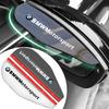 2 Stück Auto Rückspiegel Seitenansicht Regenschutz Augenbrauenschutz Sonnenblende Aufkleber Für BMW M Performance E90 F20 E46 G30 G20 G05 G11 E48