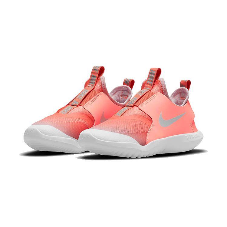 Nike Flex Runner PS Crimson Bliss Metallic Platinum Kids Sneakers Orange Light-Violet Photon-Dust AT4663-608