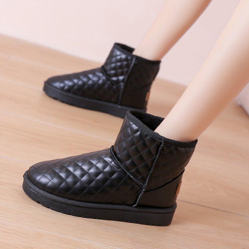 Warm Snow Boots for Women Shoes Woman Comfortable Ankle Boots Women Winter Ladies Shoes New Classic Thickened Fluff Chunky Boots Woman