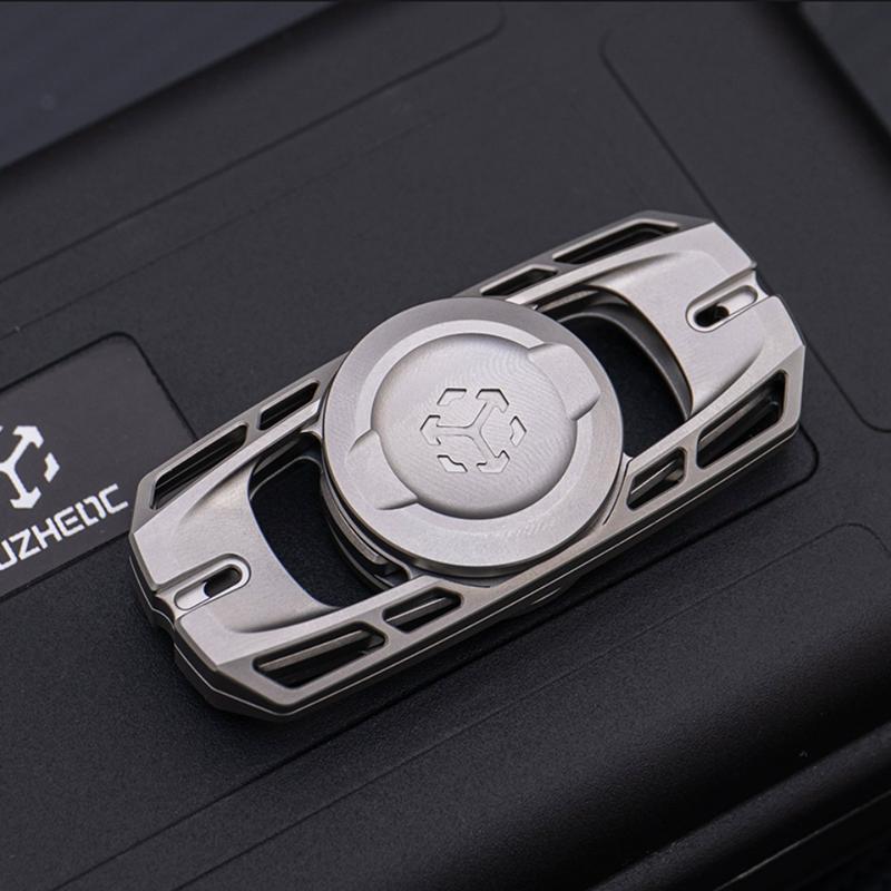 

Tuning Fork Fidgeting Spinner Hand Spinning Top Tip Fingertip Flywheel Gyro Edc Metal Relieve Stress Ease Plaything Adults Anti Anxiety