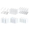 Household Organization Sturdy Plastic Shelf Dividers with Adjustable and Portable Designs for Easy Storage Solution