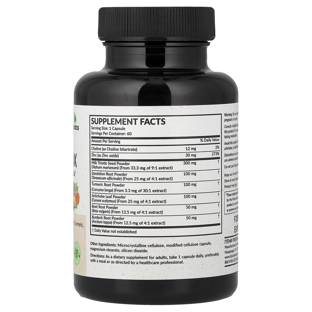 Futurebiotics, Liver Detox, 60 Veggie Capsules