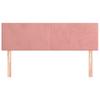 Headboard In Pink 144 X 5 X 78 88 Cm Velvet